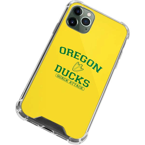 University of Oregon Ducks Quack Attack iPhone 12 Pro Clear Case