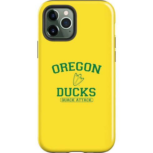 University of Oregon Ducks Quack Attack iPhone 12 Pro Impact Case
