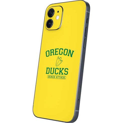 University of Oregon Ducks Quack Attack iPhone 12 Skin