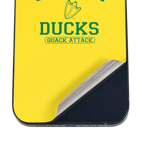 University of Oregon Ducks Quack Attack iPhone 12 Skin