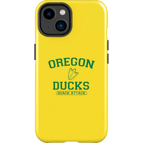 University of Oregon Ducks Quack Attack iPhone 14 Plus Impact Case