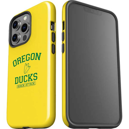 University of Oregon Ducks Quack Attack iPhone 15 Pro Impact Case