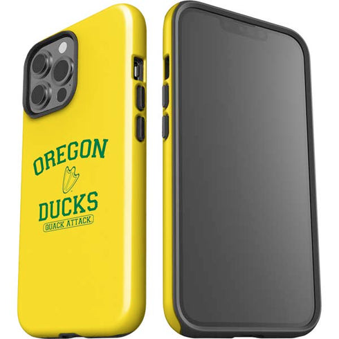 University of Oregon Ducks Quack Attack iPhone 15 Pro Max Impact Case