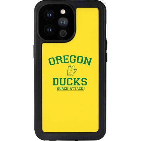 University of Oregon Ducks Quack Attack iPhone 14 Pro Max Waterproof Case