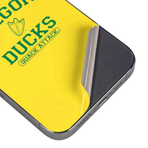 University of Oregon Ducks Quack Attack iPhone 14 Pro Skin