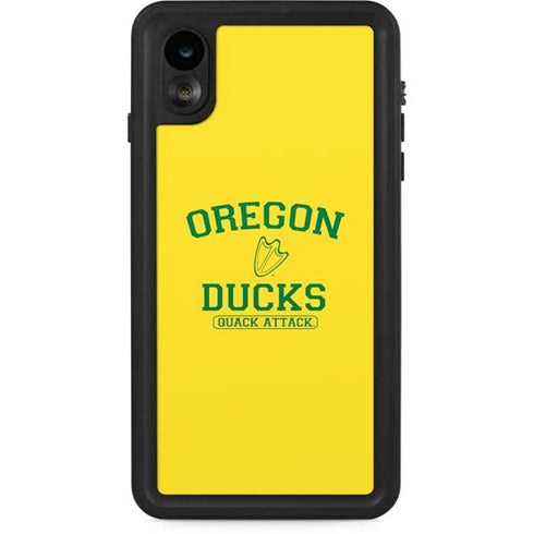 University of Oregon Ducks Quack Attack iPhone XR Waterproof Case