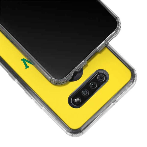 University of Oregon Ducks Quack Attack LG K51/Q51 Clear Case