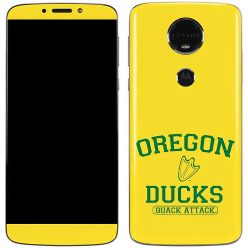 University of Oregon Ducks Quack Attack Moto E5 Plus Skin