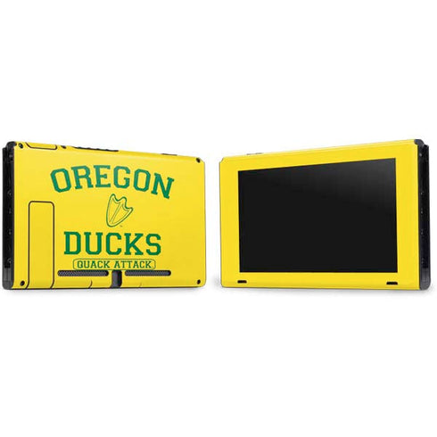 University of Oregon Ducks Quack Attack Nintendo Switch Bundle Skin