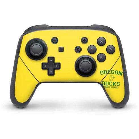 University of Oregon Ducks Quack Attack Nintendo Switch Pro Controller Skin