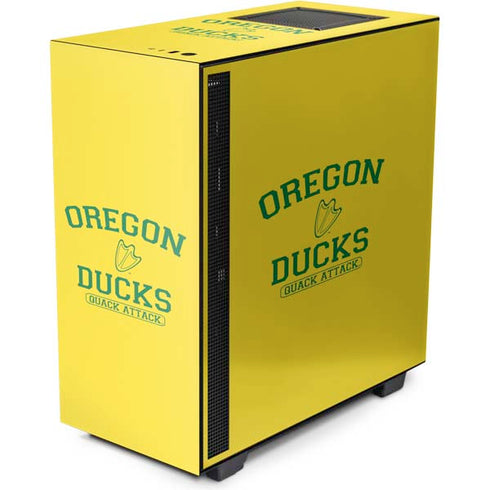University of Oregon Ducks Quack Attack NZXT H510 Compact ATX Mid-Tower Case Skin