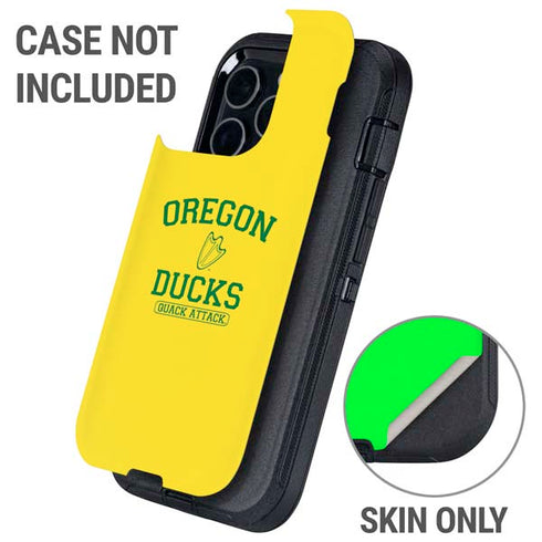 University of Oregon Ducks Quack Attack Otterbox Defender iPhone Skin