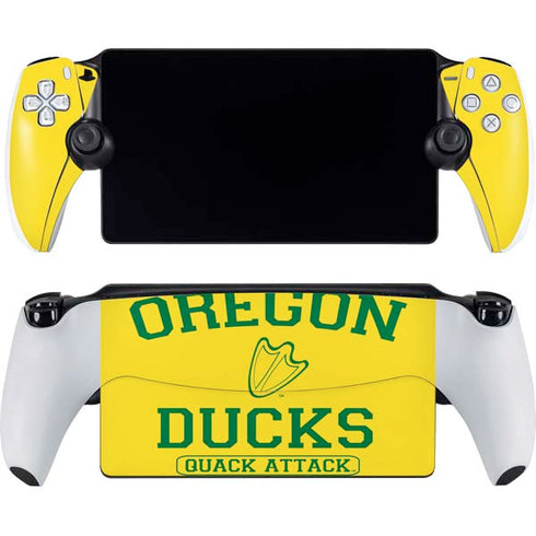 University of Oregon Ducks Quack Attack PlayStation Portal Remote Player Skin
