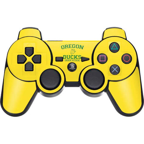 University of Oregon Ducks Quack Attack PS3 Dual Shock wireless controller Skin