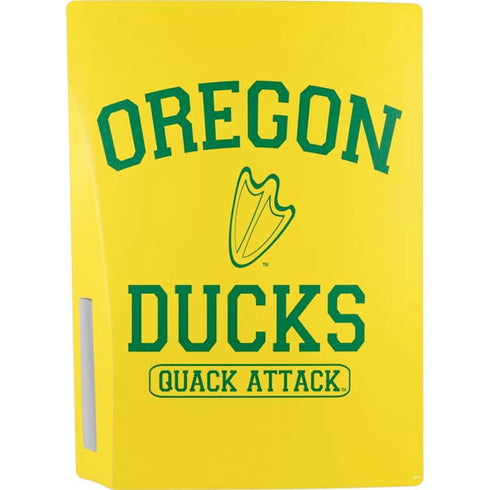 University of Oregon Ducks Quack Attack PS5 Console Skin