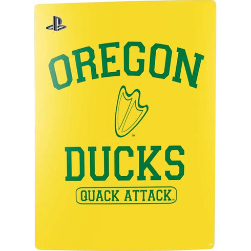 University of Oregon Ducks Quack Attack PS5 Digital Edition Bundle Skin