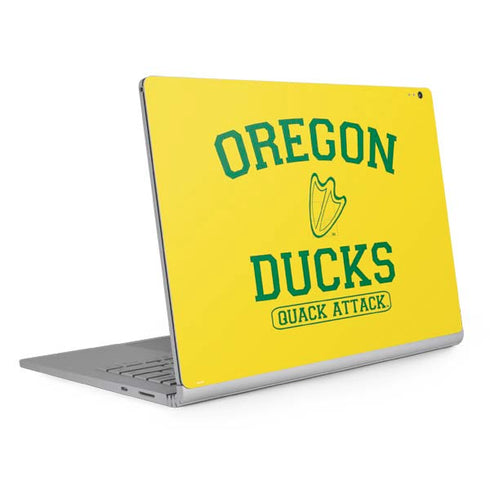 University of Oregon Ducks Quack Attack Surface Book 2 13.5in Skin