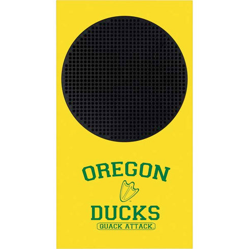 University of Oregon Ducks Quack Attack Xbox Series S Console Skin