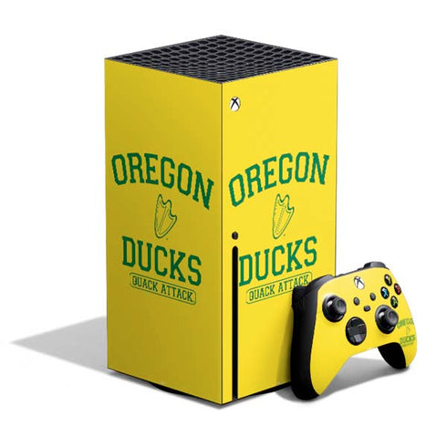 University of Oregon Ducks Quack Attack Xbox Series X Bundle Skin