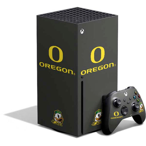 University of Oregon Ducks Xbox Series X Bundle Skin