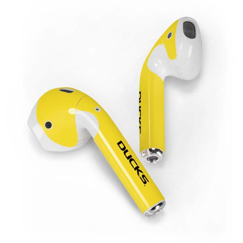 University of Oregon Ducks Yellow Apple AirPods Skin