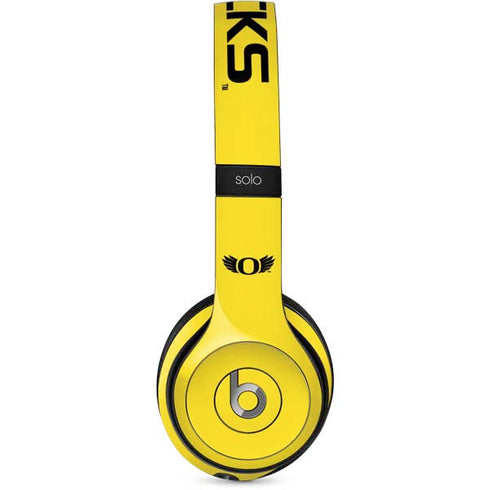 University of Oregon Ducks Yellow Beats Solo 2 Wired Skin