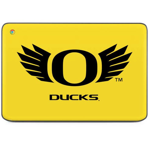 University of Oregon Ducks Yellow HP Chromebook Skin