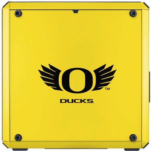 University of Oregon Ducks Yellow Cooler Master MasterBox Q300L Mini Tower Skin