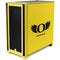 University of Oregon Ducks Yellow Corsair 4000D Tempered Glass Mid-Tower ATX Case Skin