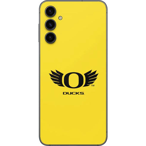 University of Oregon Ducks Yellow Galaxy A14 5G Skin