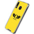 University of Oregon Ducks Yellow Galaxy A30 Clear Case
