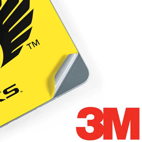 University of Oregon Ducks Yellow Galaxy Book 12in Skin