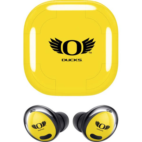 University of Oregon Ducks Yellow Galaxy Buds Pro Skin