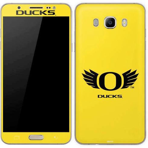 University of Oregon Ducks Yellow Galaxy J7 Skin