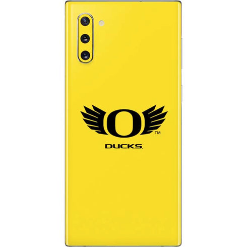 University of Oregon Ducks Yellow Galaxy Note 10 Skin