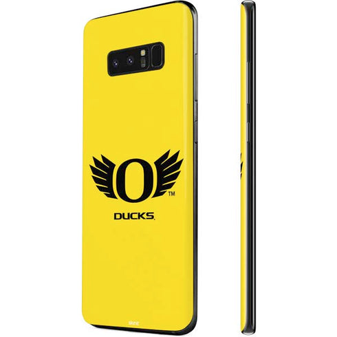 University of Oregon Ducks Yellow Galaxy Note 8 Skin