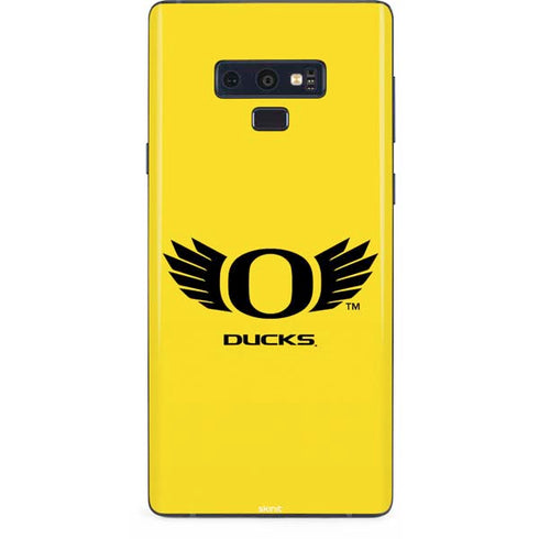 University of Oregon Ducks Yellow Galaxy Note 9 Skin