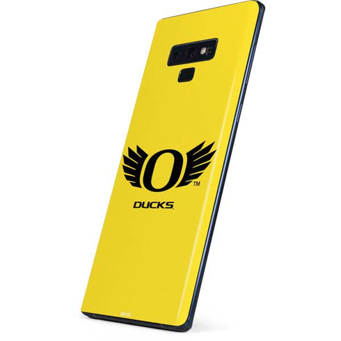 University of Oregon Ducks Yellow Galaxy Note 9 Skin