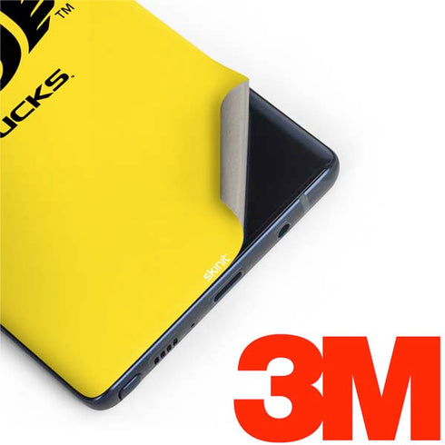 University of Oregon Ducks Yellow Galaxy Note 9 Skin