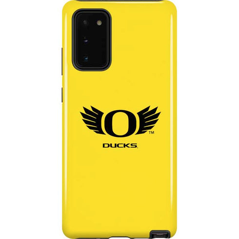 University of Oregon Ducks Yellow Galaxy Note20 5G Pro Case