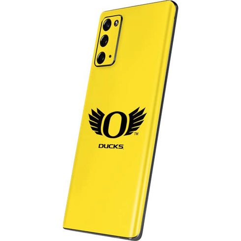University of Oregon Ducks Yellow Galaxy Note20 5G Skin