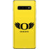 University of Oregon Ducks Yellow Galaxy S10 Plus Skin