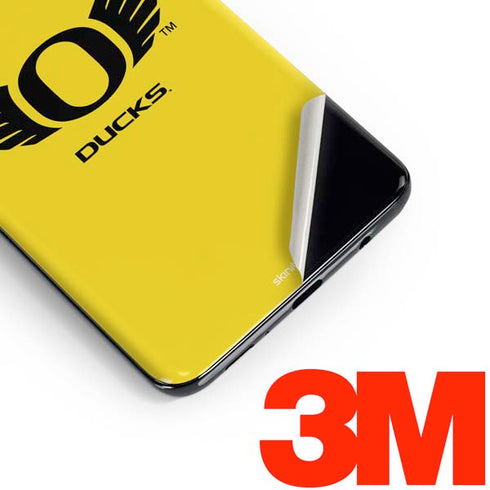 University of Oregon Ducks Yellow Galaxy S10 Skin