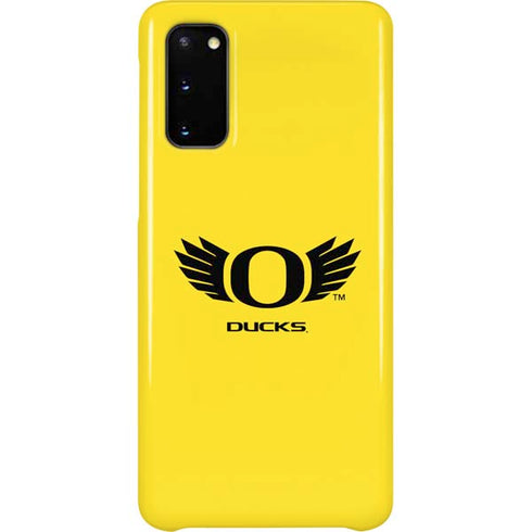 University of Oregon Ducks Yellow Galaxy S20 Lite Case