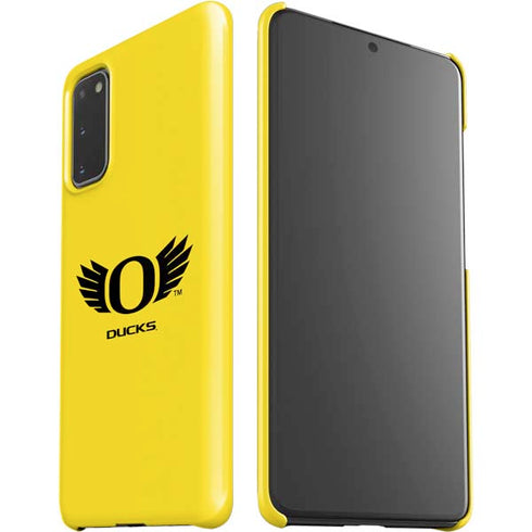 University of Oregon Ducks Yellow Galaxy S20 Lite Case