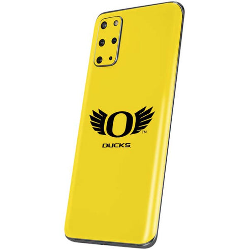 University of Oregon Ducks Yellow Galaxy S20 Plus Skin