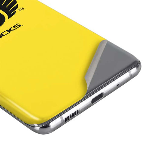 University of Oregon Ducks Yellow Galaxy S20 Plus Skin