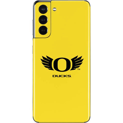 University of Oregon Ducks Yellow Galaxy S21 5G Skin