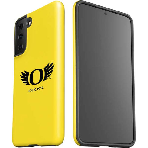 University of Oregon Ducks Yellow Galaxy S21 Plus 5G Pro Case