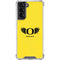 University of Oregon Ducks Yellow Galaxy S22 Clear Case